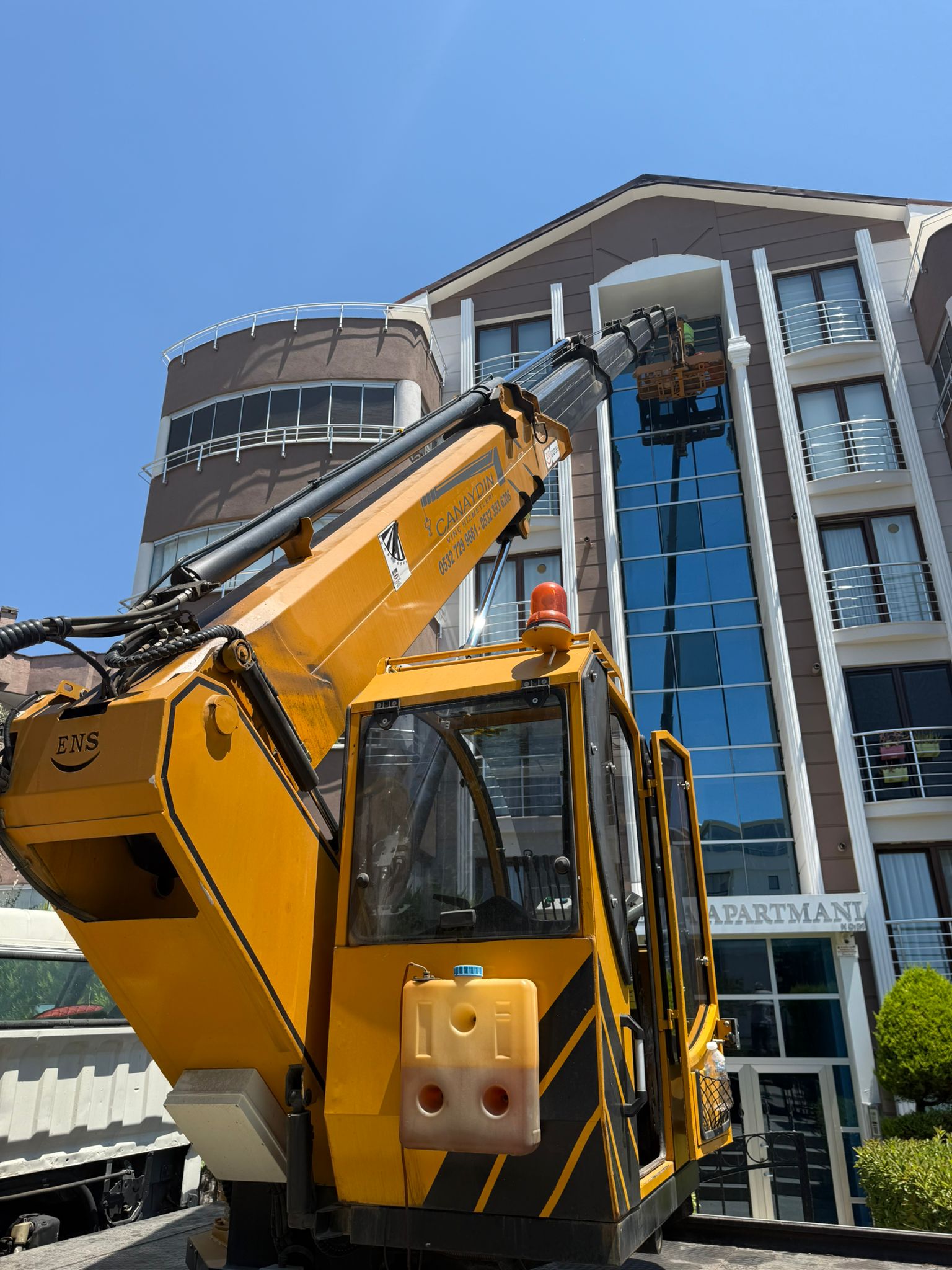 26 mt Sepetli Vinç