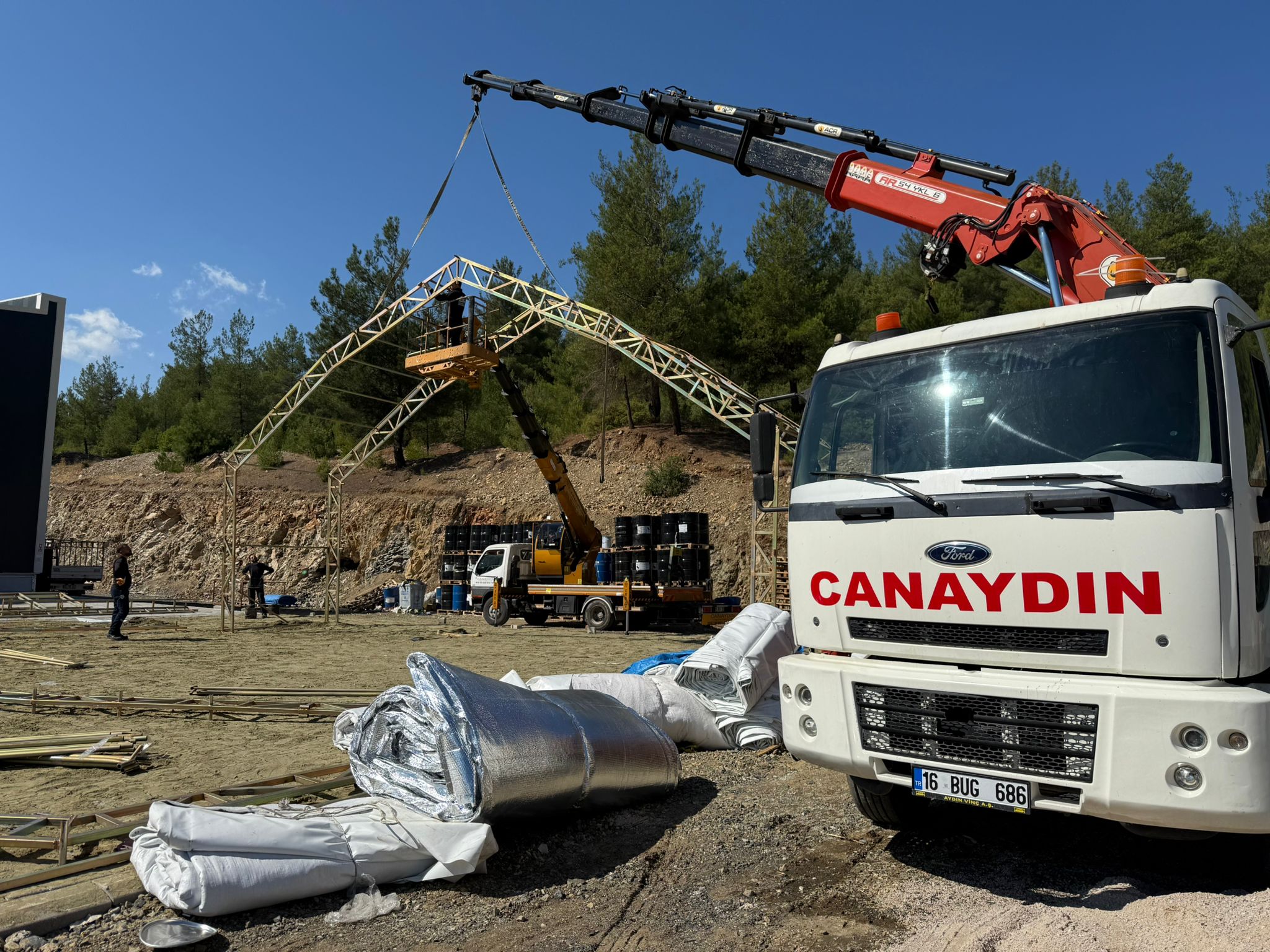 Orhaneli Vinç Kiralama